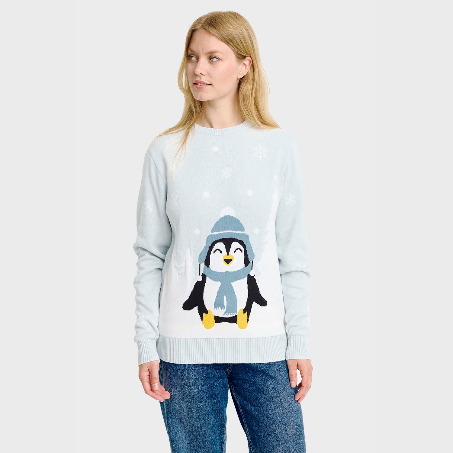 Söpö Pingviini Jouluneule – Naiset